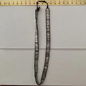 Noonday Collection Women’s Necklace Metal String Bohemian Adjustable w/Bag